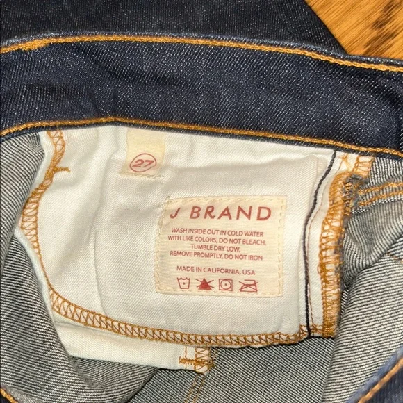 J Brand Dark Indigo Women's Skinny Jeans - Picture 3 of 8